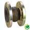 Compensator type 53 colour black - polyamide liner - flanges - steel - thermic galvanized - model “A”